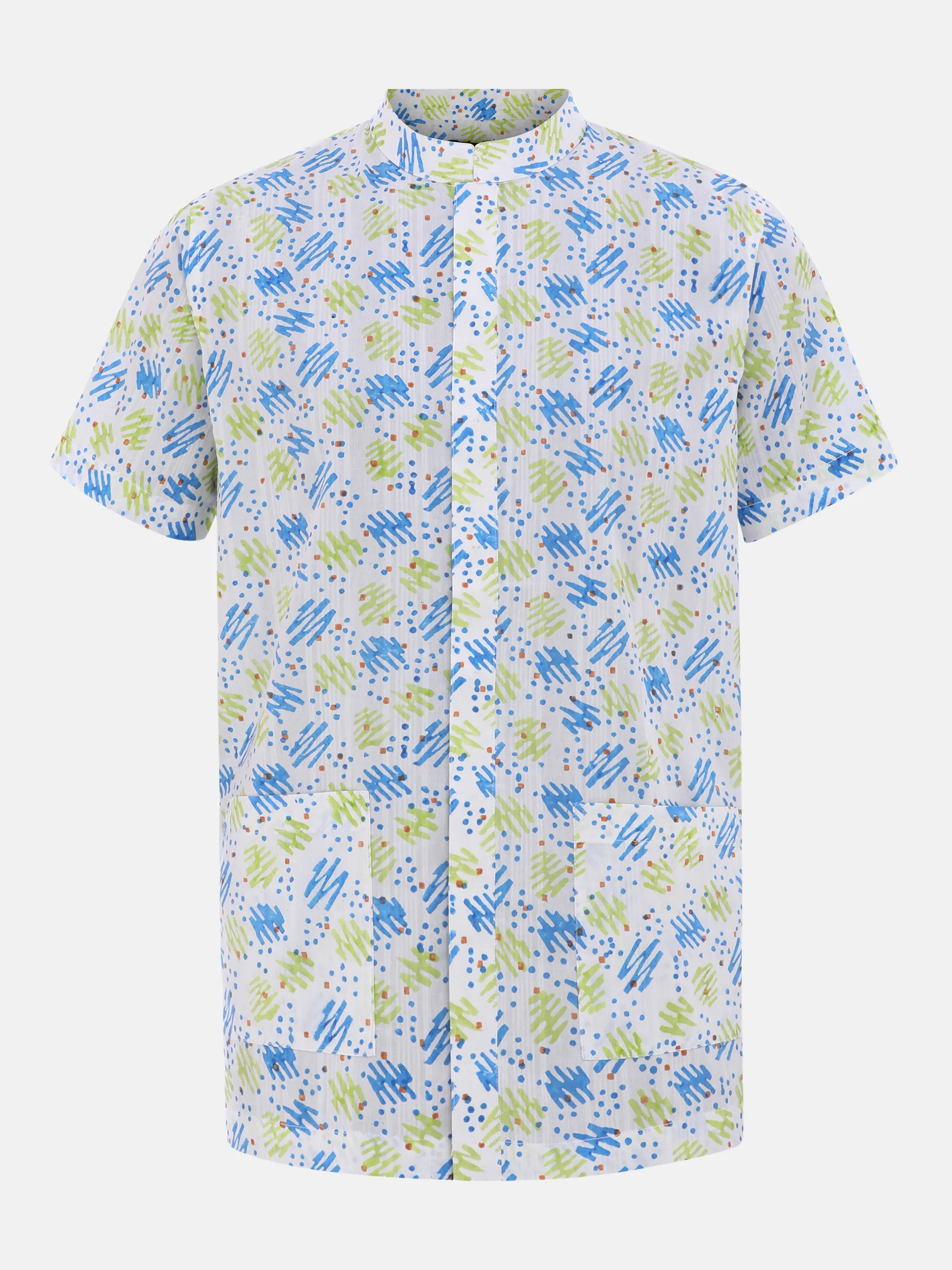 White Printed Cotton Fatua